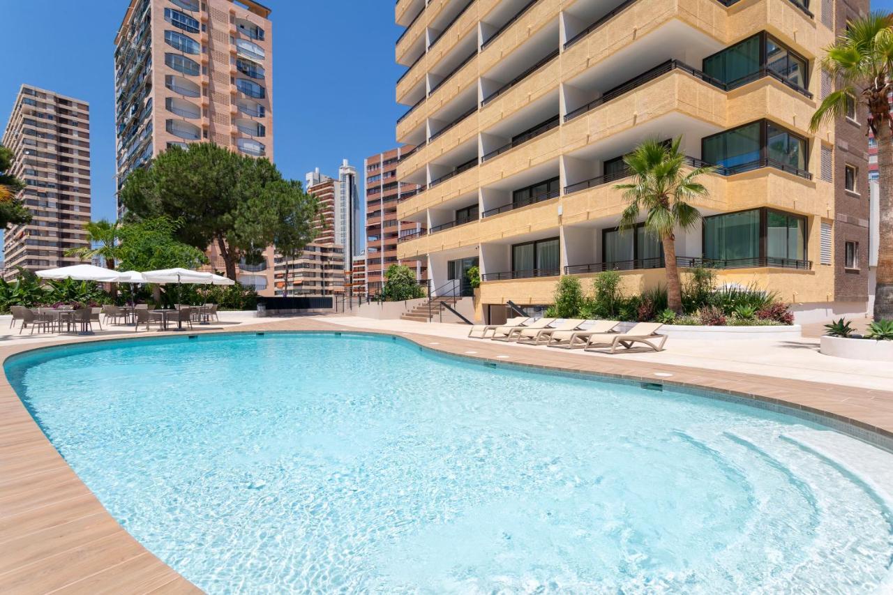 Halley Hotel & Apartments Affiliated By Melia Benidorm Exterior foto